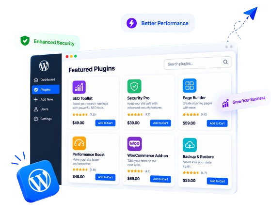Powerful Plugins. Built for WordPress & WooCommerce Ecosystem.